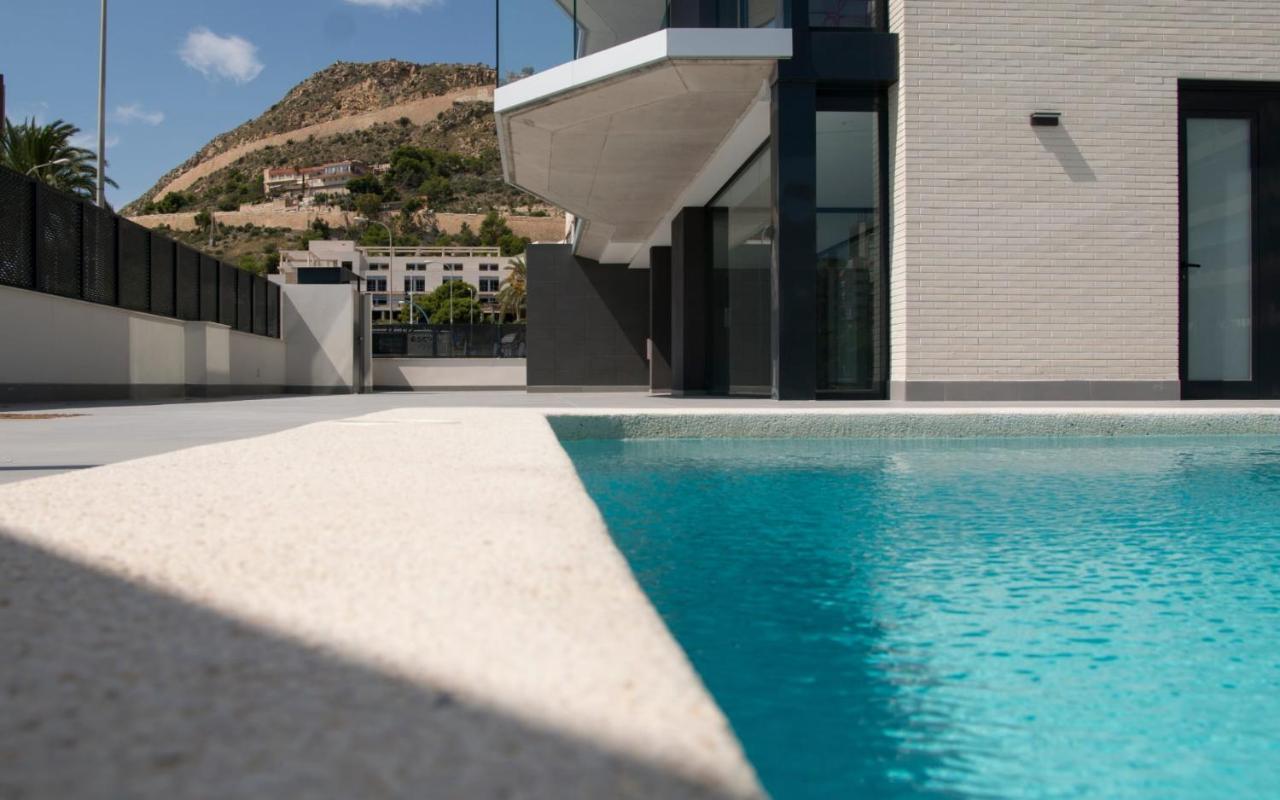 Modern Sea Front Sea Water Appartement Alicante Buitenkant foto