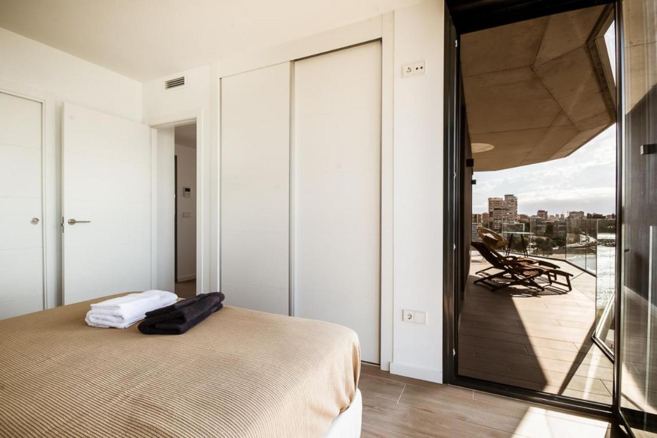 Modern Sea Front Sea Water Appartement Alicante Buitenkant foto