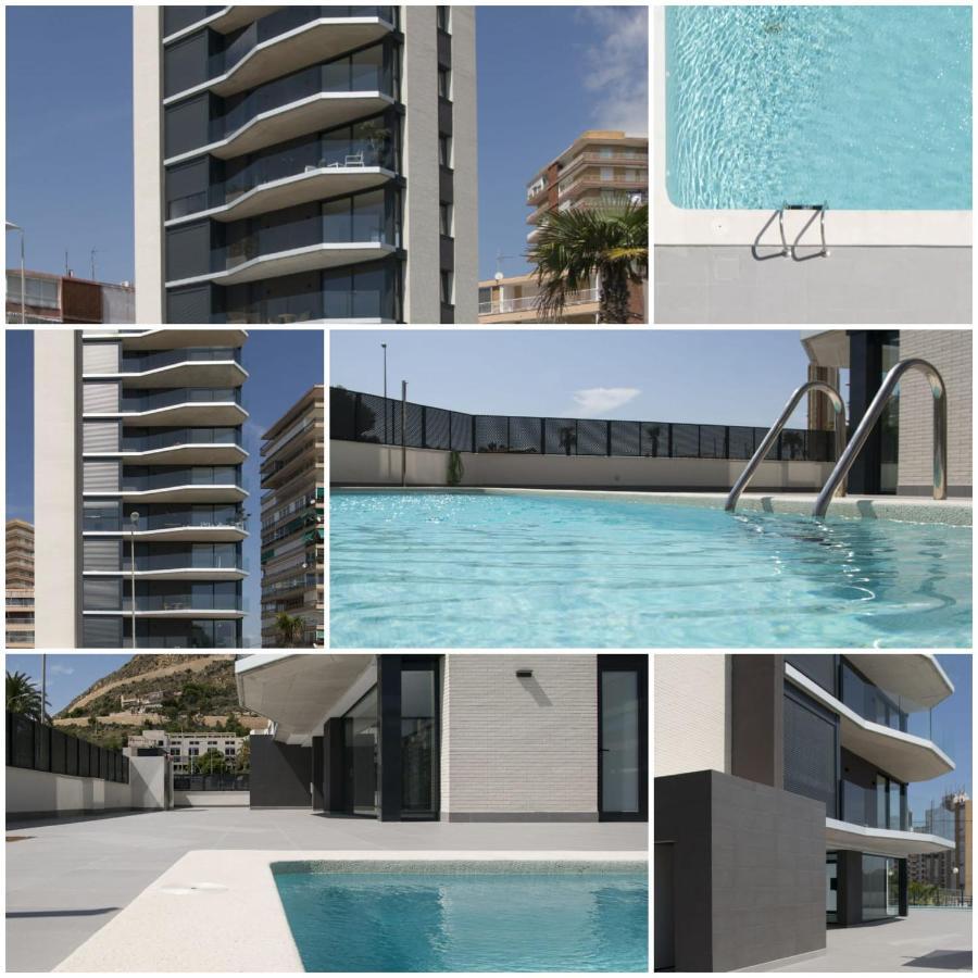 Modern Sea Front Sea Water Appartement Alicante Buitenkant foto